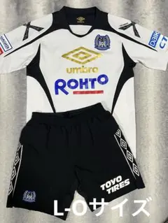 ガンバ大阪 2023 アウェイ ユニフォームO-XO ネタラビィ　サイン入り ガンバ大阪 2023 アウェイ ユニフォームO-XO ネタラビィ サイン