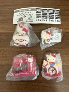 ガチャ　サンリオ　なつかしアイテム　ミニチュア　コレクション　ハローキティ