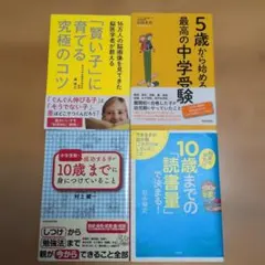 中学受験のための幼少期の取り組み ガイドブック ４選のサムネイル