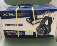 【新品未開封】パナソニックオープン型ワイヤレスヘッドホンRP-WF6000 概要 デジタルワイヤレスサラウンドヘッドホン RP-WF6000 | 消耗