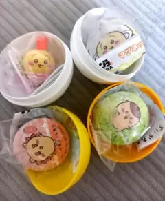 くら寿司　ちいかわ　うさぎ　 フィギュア　マグネットシート　缶バッジ　セット