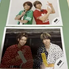 NEWS 増田貴久 まっすー テゴマス 公式写真4枚セット まとめ売り