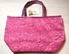 【Hula Hawaii】アロハ柄ピンクトートバッグ