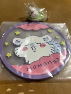 ちいかわ　モモンガラバーとフィギュア