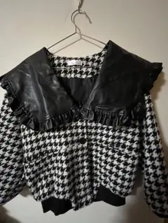 Fashion ハウンドトゥースジャケット