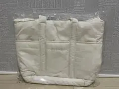 新品未開封　スカーラ　ナイロンバッグ　ホワイト　トートバッグ