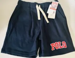 POLO 100cm 新品タグ付き　ハープパンツ　ロゴ入り