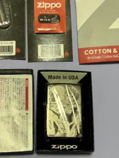 Re ゼロ　リゼロ　zippo メンテナンス用　フリント　芯　コットン　付き