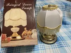 Fringed Decor Lamp テーブルランプ フリンジ付きのサムネイル