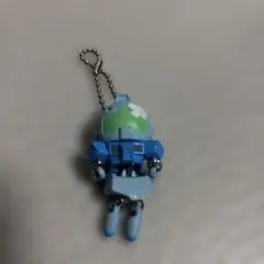 GUNDAM ガンダム　キーホルダー　青