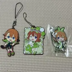 五等分の花嫁 中野四葉 ストラップ ラバーチャーム まとめ セット