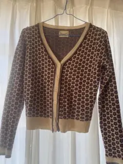 El Camino フラワーパターン カーディガン