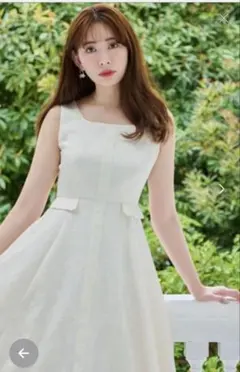 JACQUARD HEPBURN DRESS IVORY Sサイズ JACQUARD HEPBURN DRESS IVORY Sサイズ - メルカリ