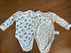 UNIQLO ムーミンロンパース2枚セット80