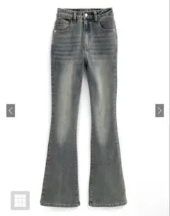 【新品未着用】セミフレアデニムパンツ[cu508] GRL