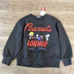 タグ付き　新品　SNOOPY トレーナー スウェット グレー　130のサムネイル