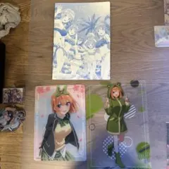 五等分の花嫁 クリアポスターコレクション