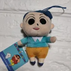 クレヨンしんちゃん ぬいぐるみ マスコット キーホルダー 風間くん