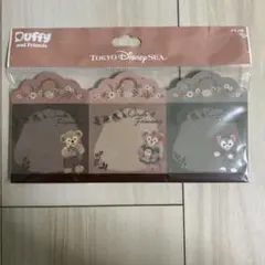 ディズニーシー　ダッフィー　サークルオブフレンドシップ　メモ用紙