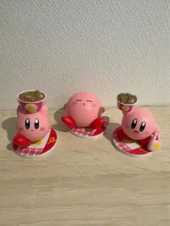 カービィ フィギュア 3体セット　吉野家コラボ