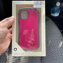 iFace iPhone 12/12 Pro用ケース ピンク