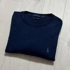 POLO RALPH LAUREN ラルフローレン ニット ネイビー M