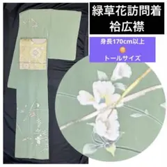 売約済み　【秋の先取り】新品未使用 正絹袷 幻想花文様 訪問着 トールサイズ 売約済み 【秋の先取り】新品未使用 正絹袷 幻想花文様 訪問着 トール