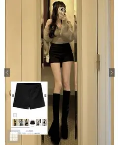 【GRL】ハイウエストショートパンツ Sサイズ