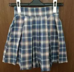 pink latte チェック柄プリーツスカート xxs 140cm