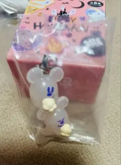 ディズニー　ハロウィン　2025 おばけチャーム　ポップコーン