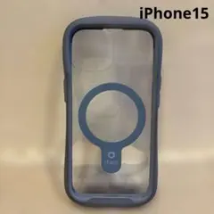 iFace MagSafe対応ケース ペールブルー　iPhone15 14 13