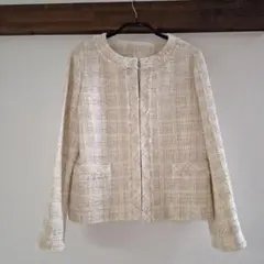 ノーカラーデニムジャケット ノーカラージャケット