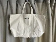 agnès b. キャンバスビッグトートバッグ