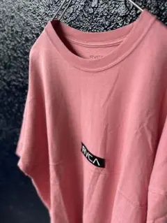 RVCA Tシャツ ピンク ビッグシルエット　バックプリントのサムネイル
