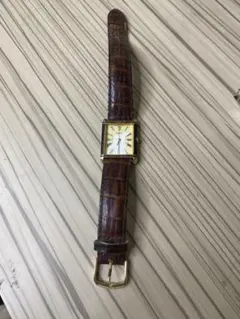 まもなく削除★オリエント ORIENT GP 腕時計 ★スクエア★ゴールドカラー