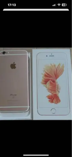 iPhone 6s Rose Gold 64 GB Softbank