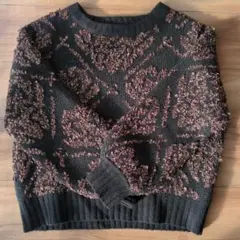 LEPSIM ペルシャ柄ニット