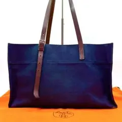 美品 正規品 HERMES エルメス エトリヴィエール ネイビー トートバッグ 楽天市場】エルメス HERMES エトリヴィエールトートバッグ