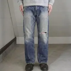 デザイン◎ EDWIN Vintage Style Denim Pants