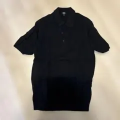 UNIQLO ブラック ポロシャツ L