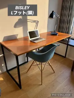 【BISLEY】ビスレー デスク用脚 (Lフット600) スチール ブラック