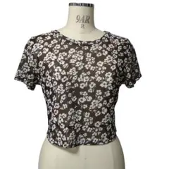 vintage シアー　パワーネット　花柄　itimi paloma woolのサムネイル