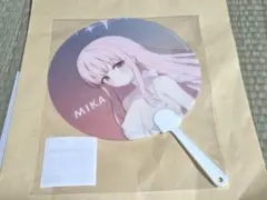 ブルーアーカイブ　ブルアカ　聖園ミカ（水着）クリアうちわ