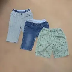 ハーフパンツ 130サイズ (3枚セット)