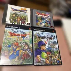 ps ps2 ドラゴンクエスト4、5、7、8 ドラクエ　セットIV