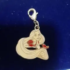 平成レトロ　ディズニー ラプンツェル ファスナーキーホルダー