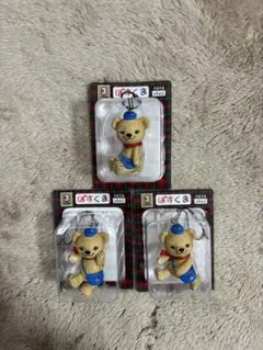 ぽすくまのストラップ 3個セット　非売品