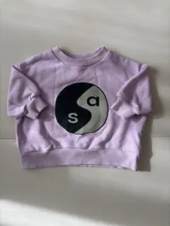 semon printed sweatshirt pink