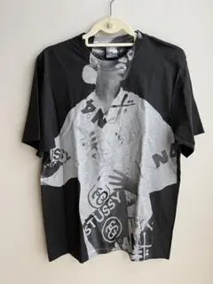 Stussy Paris Tee "Faded Black" size S