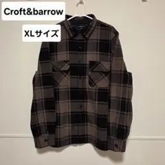 Croft&barrow クラフトアンドバローズ　ネルシャツ XLサイズ